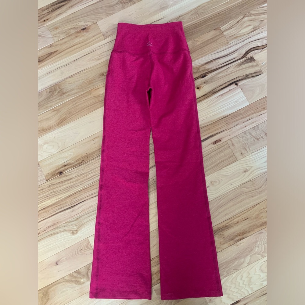 Beyond Yoga Pink Space-Dye Pants Small